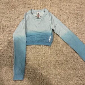 Gymshark Adapt Ombré seamless long sleeve XS